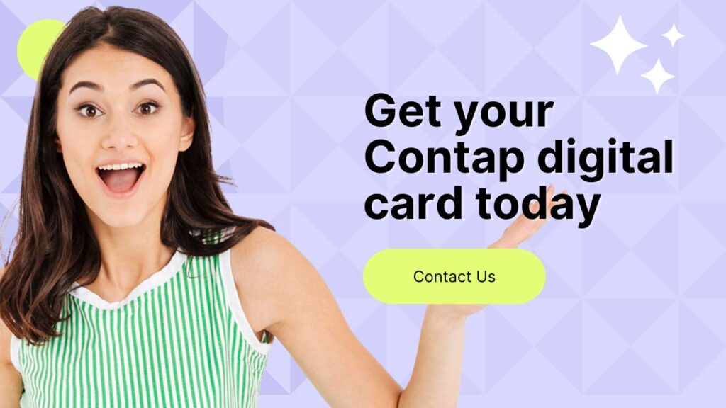 Get your contap digital card